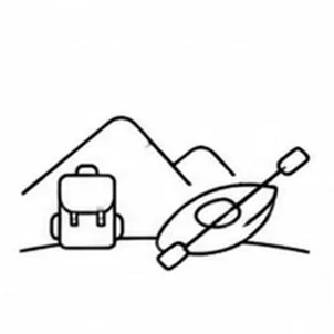 Outdoor adventure icon