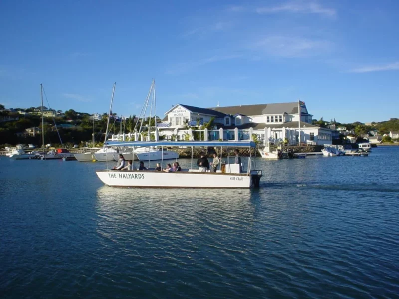 The Halyards Hotel & Spa on the Port Alfred marina