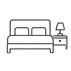bed breakfast icon